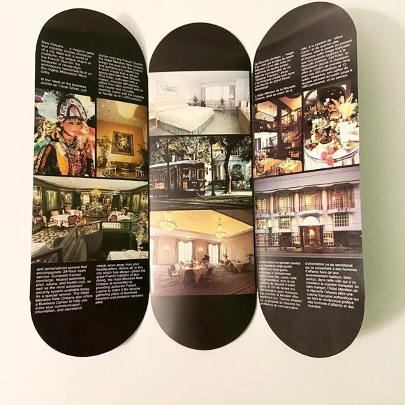 Vintage Lot of  4 New Orleans Brochures Hotel Meridian River Cruise Pamphlets - Picture 8 of 15